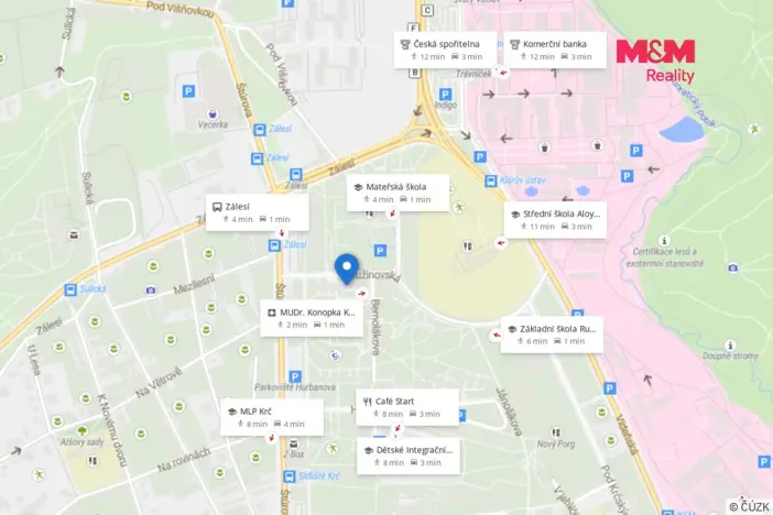 Prodej bytu 3+1, Praha - Krč, Ružinovská, 60 m2