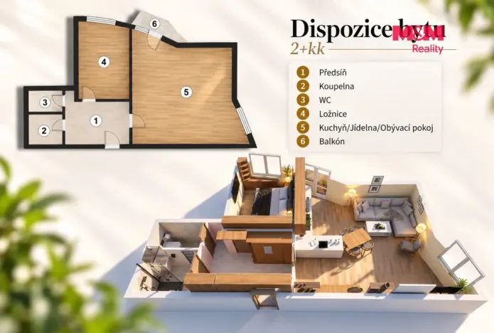 Prodej bytu 2+kk, Špindlerův Mlýn, 58 m2