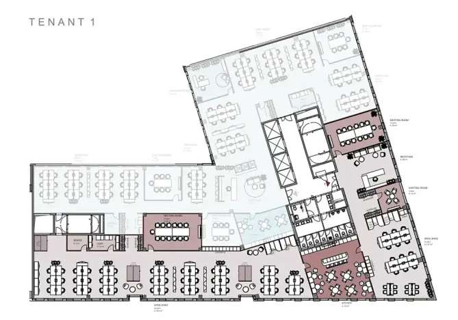 Pronájem kanceláře, Praha - Smíchov, Plzeňská, 600 m2