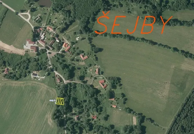 Prodej pozemku, Horní Stropnice - Šejby, 704 m2