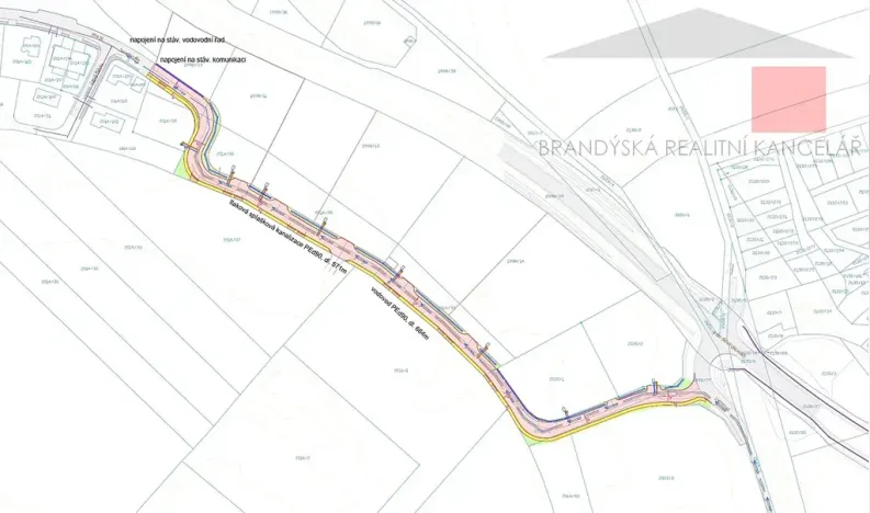 Prodej komerčního pozemku, Brandýs nad Labem-Stará Boleslav, Generála Lišky, 3754 m2