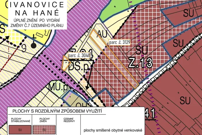 Prodej podílu pozemku pro bydlení, Ivanovice na Hané, 757 m2