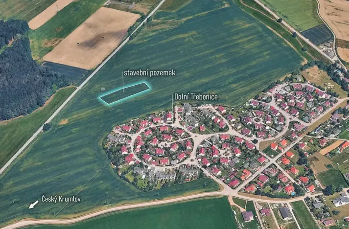 Prodej pozemku pro bydlení, Dolní Třebonín, 3318 m2