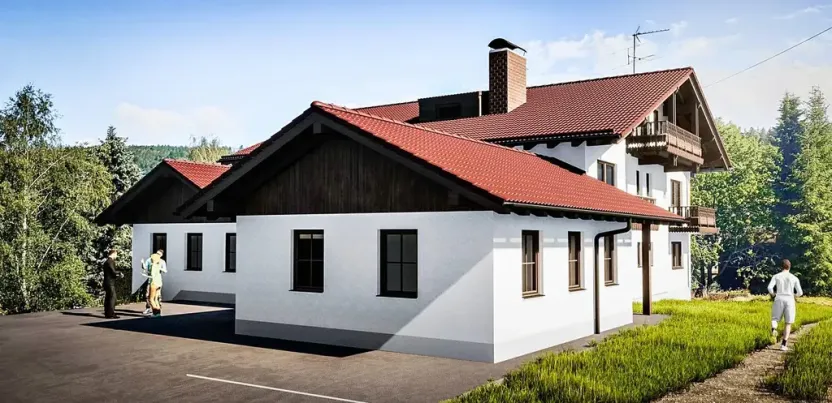 Prodej bytu 2+kk, Bayerisch Eisenstein, Německo, Brennesstraße, 51 m2