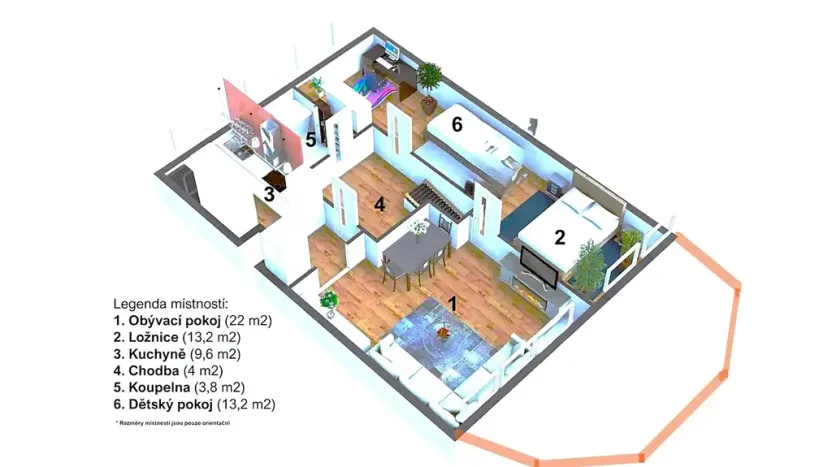 Prodej bytu 5+kk, Tišice, Hasičská, 120 m2