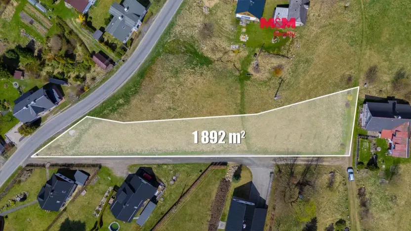 Prodej pozemku pro bydlení, Lučany nad Nisou, 1892 m2