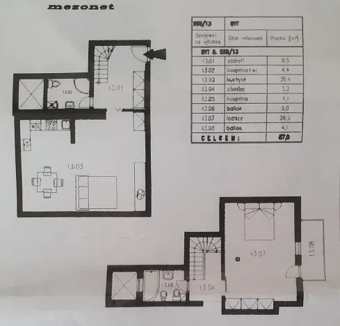 Prodej bytu 2+kk, Praha - Smíchov, Plzeňská, 83 m2