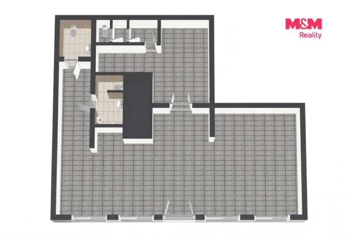Pronájem obchodního prostoru, Plzeň - Východní Předměstí, Koterovská, 128 m2