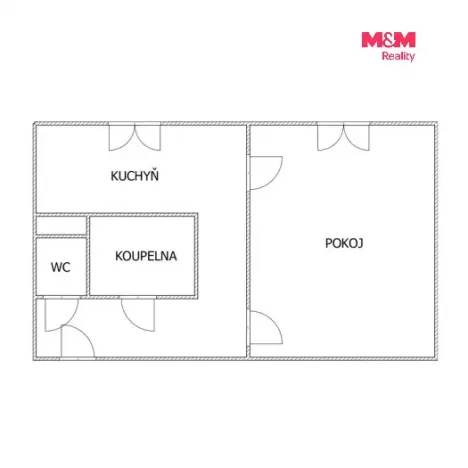 Prodej bytu 1+1, Karviná - Nové Město, Jaroslava Vrchlického, 39 m2