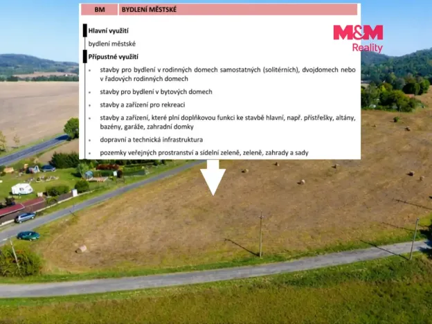 Prodej pozemku pro bydlení, Úštěk - Úštěk-Vnitřní Město, 1446 m2