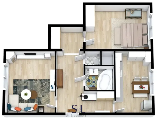Prodej bytu 2+1, Stráž pod Ralskem, Mlýnská, 56 m2