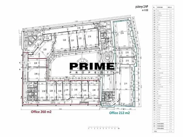 Pronájem kanceláře, Praha - Nové Město, Soukenická, 212 m2