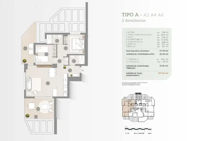 Prodej bytu 3+kk, Calp, Španělsko, 61 m2