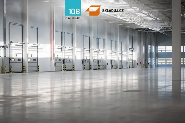 Pronájem skladu, Jeneč, Průmyslová, 8542 m2