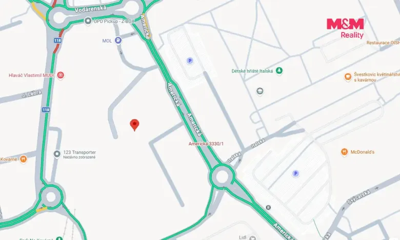 Pronájem garáže, Kladno, Americká, 14 m2