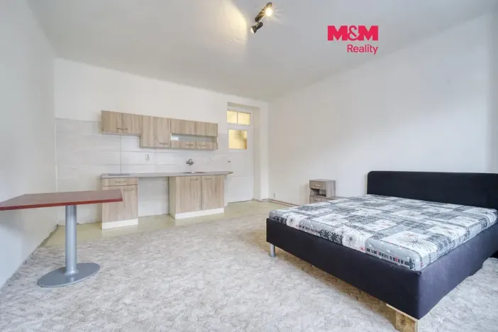 Pronájem bytu 1+kk, Plzeň - Východní Předměstí, Sladkovského, 30 m2