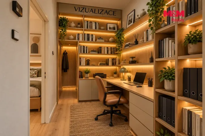 Prodej bytu 2+1, Praha - Karlín, Pernerova, 40 m2