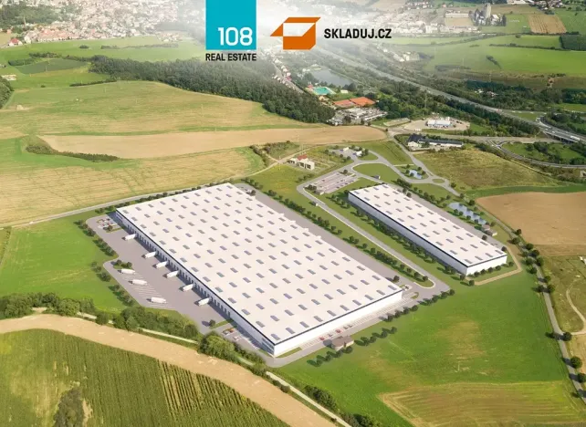 Pronájem skladu, Zdice, Komenského, 6000 m2