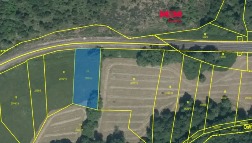 Prodej louky, Zruč nad Sázavou, 3231 m2