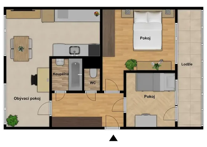 Prodej bytu 3+kk, Kladno, Švédská, 62 m2