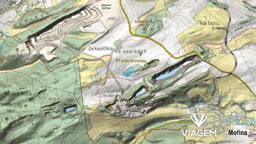 Prodej lesa, Vysoký Újezd, 13707 m2