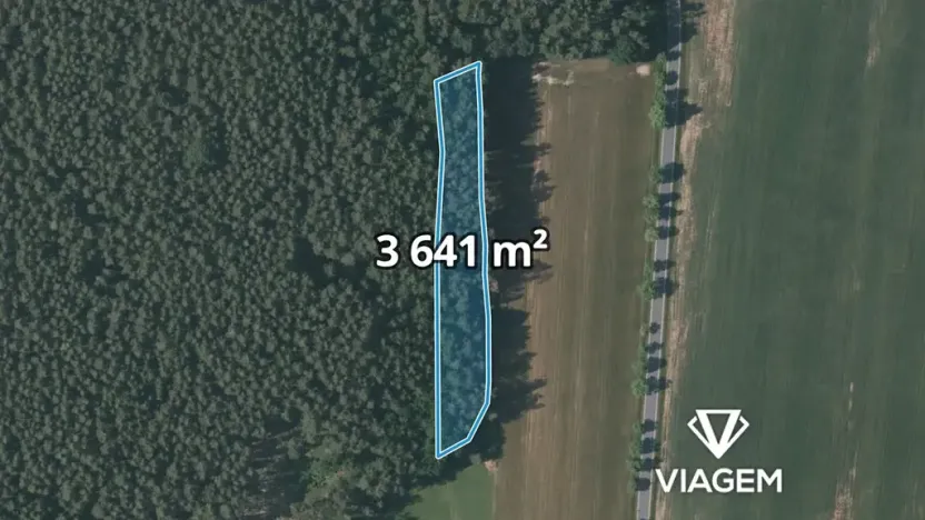 Prodej podílu lesa, Manětín, 1820 m2