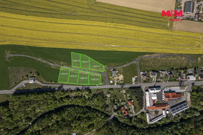 Prodej pozemku pro bydlení, Vojkovice, 1235 m2