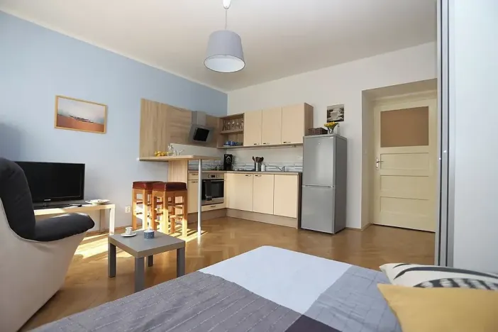 Pronájem bytu 1+kk, Praha - Nusle, U křížku, 27 m2
