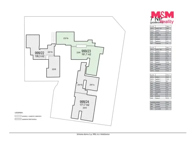 Prodej bytu 5+kk, Praha - Holešovice, Strojnická, 162 m2