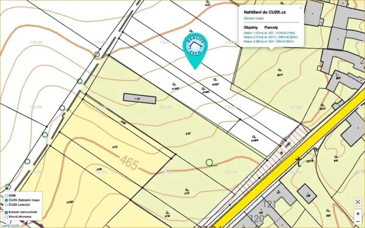 Prodej pozemku pro bydlení, Dešov, 2211 m2