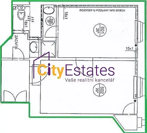 Pronájem bytu 1+1, Praha - Vršovice, Žitomírská, 40 m2