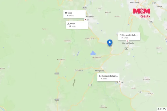 Prodej pozemku pro bydlení, Záblatí - Albrechtovice, 2524 m2