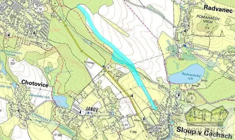 Prodej louky, Sloup v Čechách, 137278 m2