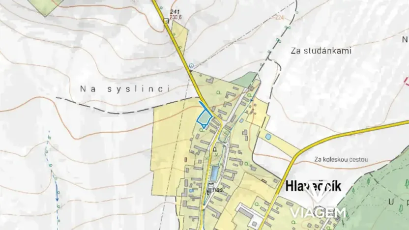 Prodej podílu pozemku pro bydlení, Hlavečník, 723 m2