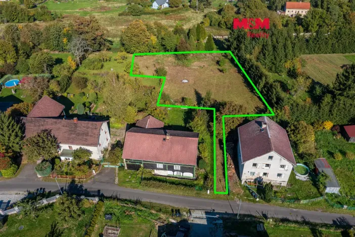 Prodej pozemku pro bydlení, Huntířov, 2573 m2