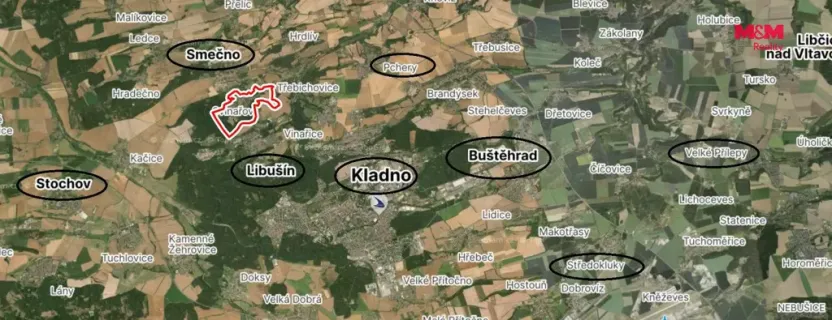 Prodej zahrady, Svinařov, 398 m2