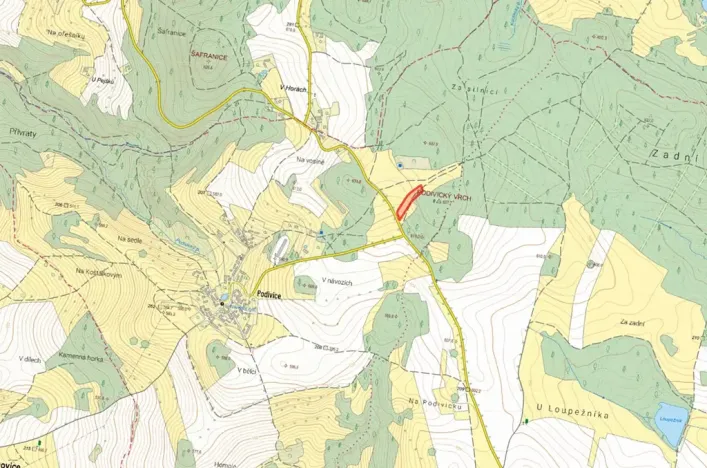Prodej pole, Kaliště, 4812 m2
