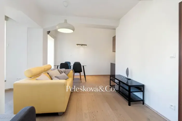 Pronájem bytu 1+kk, Praha - Holešovice, Jankovcova, 38 m2