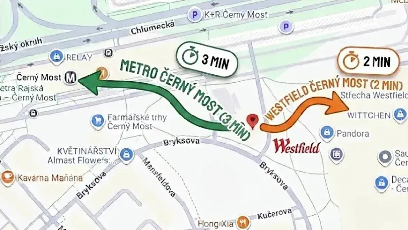 Pronájem skladu, Praha - Černý Most, Bryksova, 39 m2