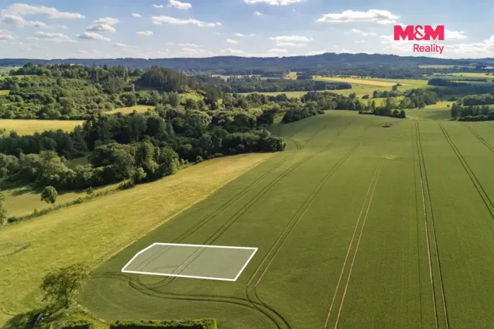Prodej pole, Rožmitál pod Třemšínem - Skuhrov, 1150 m2