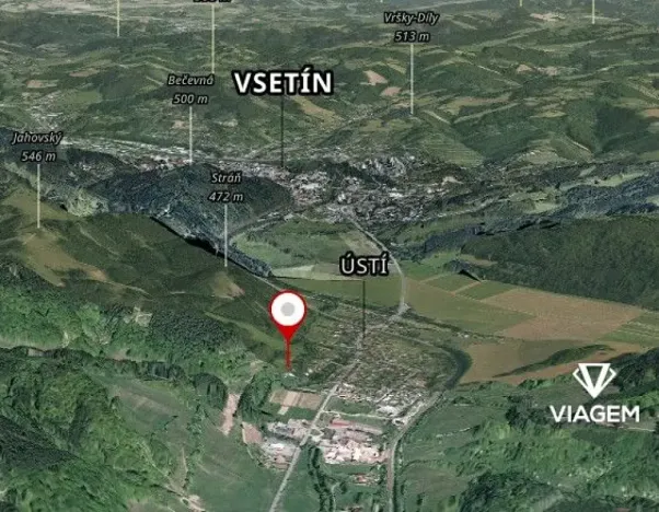 Prodej zahrady, Ústí, 1159 m2