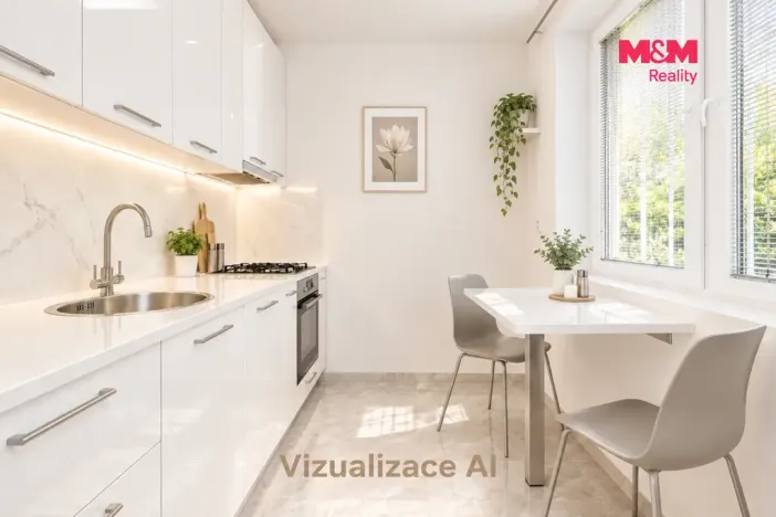 Prodej bytu 1+1, Brno - Komín, Podlesí, 36 m2