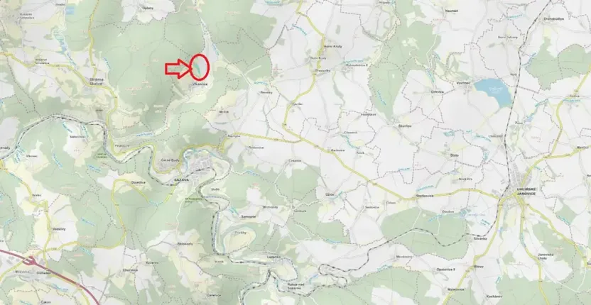 Prodej lesa, Vlkančice, 10739 m2