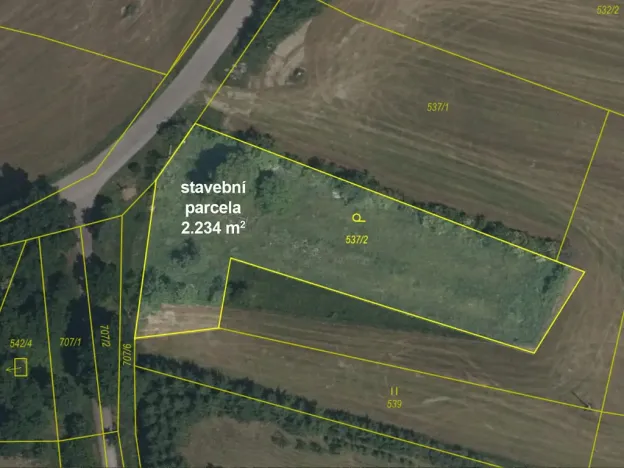 Prodej pozemku, Sedlice - Holušice, 2234 m2