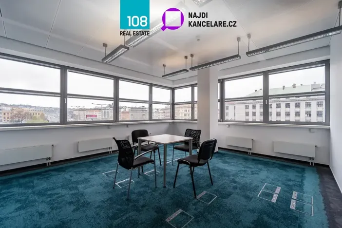 Pronájem kanceláře, Praha - Karlín, Ke Štvanici, 1473 m2