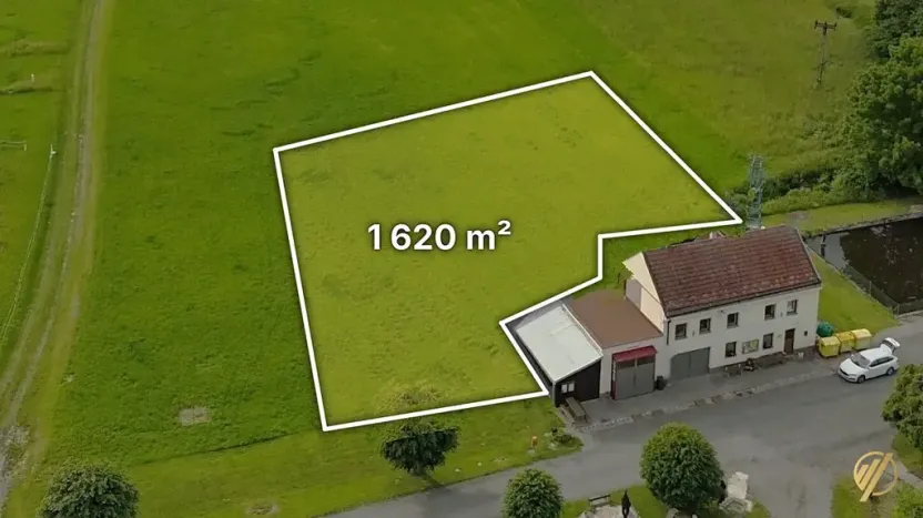 Prodej stavebního pozemku, 1620 m², Podhradí, Hlásná Lhota