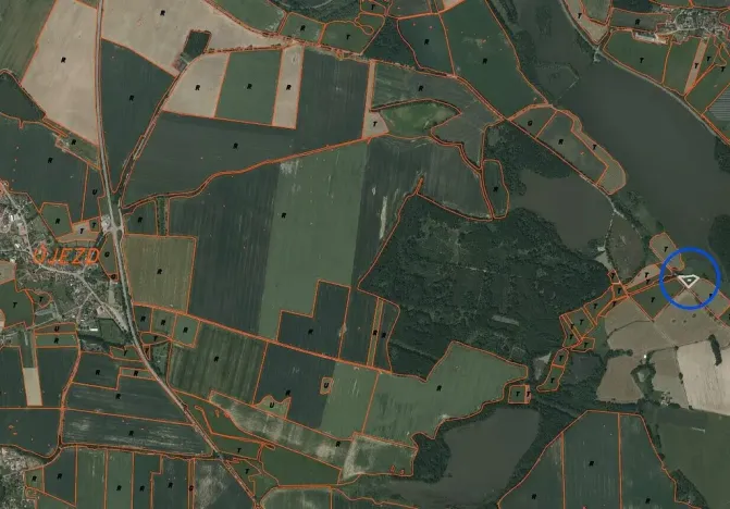 Prodej pole, Vodňany - Újezd, 2663 m2