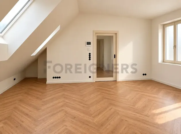 Pronájem bytu 1+kk, Praha - Žižkov, Čajkovského, 31 m2