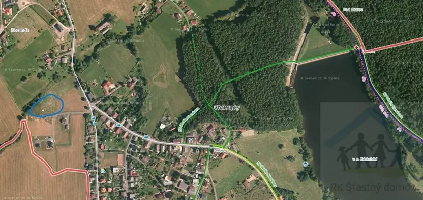 Prodej komerčního pozemku, 2699 m², Chaloupky