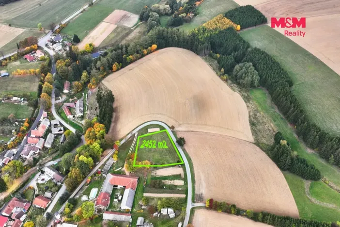 Prodej zahrady, Dobroutov, 2452 m2